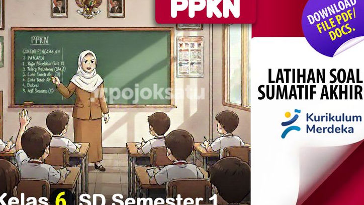 DOWNLOAD PDF CONTOH SOAL SAS - UAS Pendidikan Pancasila Kelas 6 SD Semester 1 Kurikulum Merdeka, Norma dan Hak Lanjut Belajar Bermusyawarah