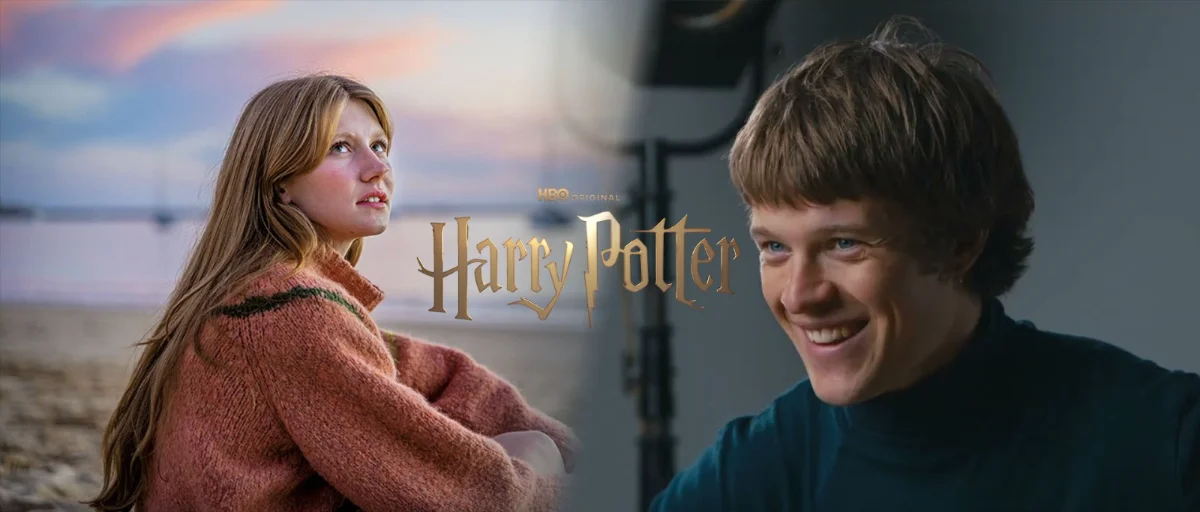 Jasper Talbot dan Hannah Chinn memerankan James dan Lily Potter di serial Harry Potter.