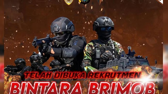 Polri Buka Rekrutmen Bintara Brimob 2026, Terbuka untuk Lulusan SMA hingga S1, Bisa Daftar! Cek Jadwal dan Persyaratan