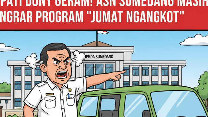 Bupati Dony Geram! ASN Sumedang Masih Langgar Program “Jumat Ngangkot”