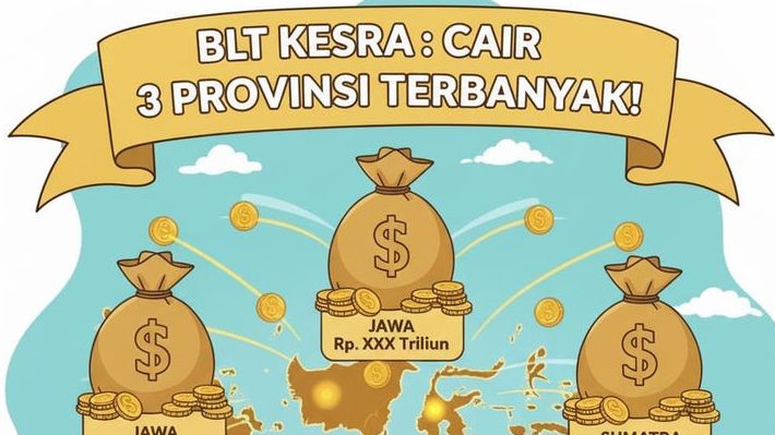 Terungkap! Ini 3 Provinsi Lumbung Uang BLT Kesra, Jumlah Penerima Jauh Lebih Banyak dari Daerah Lain! Anda Termasuk?
