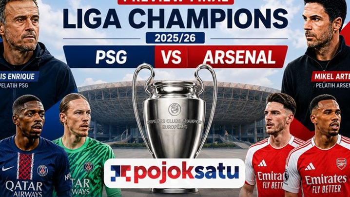 PSG Siapkan Laga Rahasia Jelang Final Liga Champions Lawan Arsenal