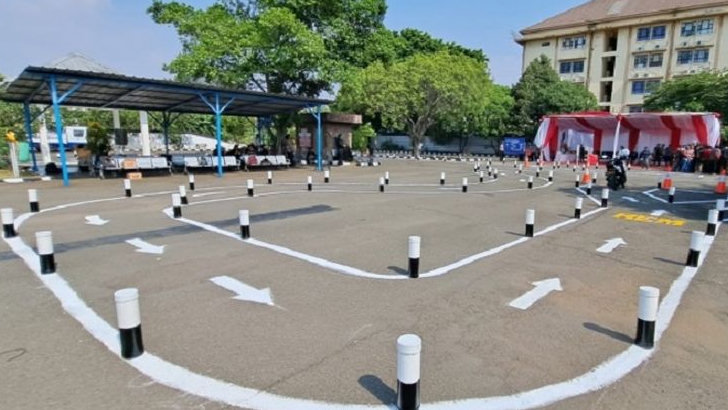 Zig Zag dan Angka 8 Dihapus, Besok Ujian Praktik SIM C di Jakarta Raya Pakai Huruf S, Ini Modelnya