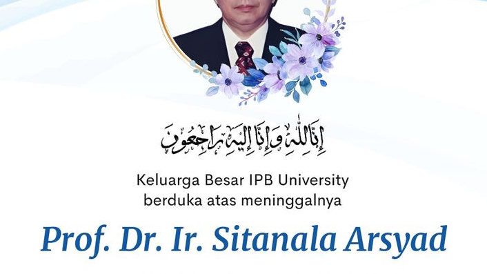 Innalilahi...Prof Sitanala Arsyad Rektor Pertama IPB Meninggal Dunia