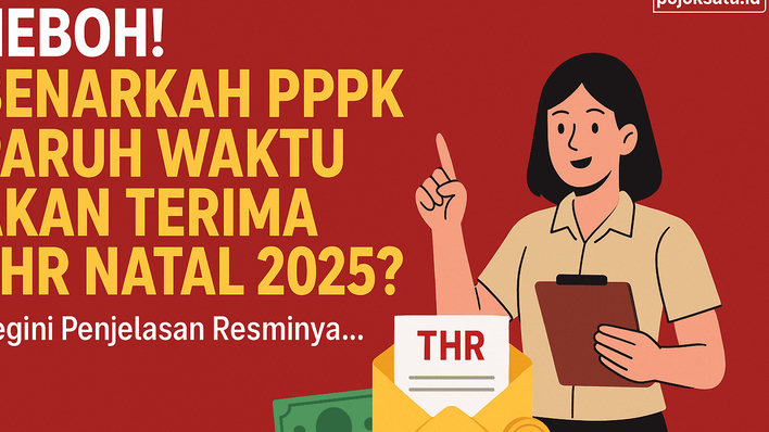 Heboh! Benarkah PPPK Paruh Waktu Akan Terima THR Natal 2025? Begini Penjelasan Resminya