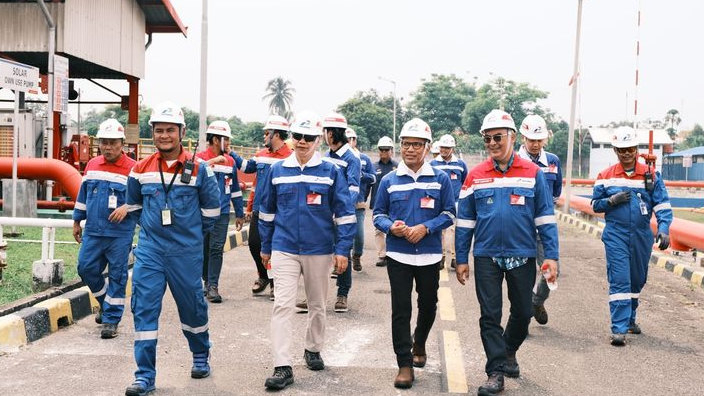 Jelang Pergantian Tahun, Pertamina Regional JBB bersama Komite BPH Migas Kunjungi Fuel Terminal Cikampek