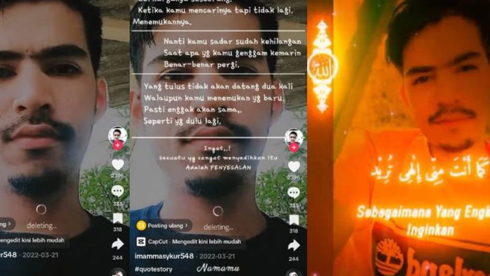 Unggahan Imam Masykur Sebelum Diculik Oknum Paspampres Praka Riswandi Manik Cs, Sudah Firasasat?