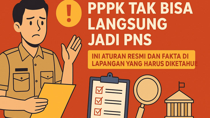 PPPK Tak Bisa Langsung Jadi PNS, Ini Aturan Resmi dan Fakta di Lapangan yang Harus Diketahui!