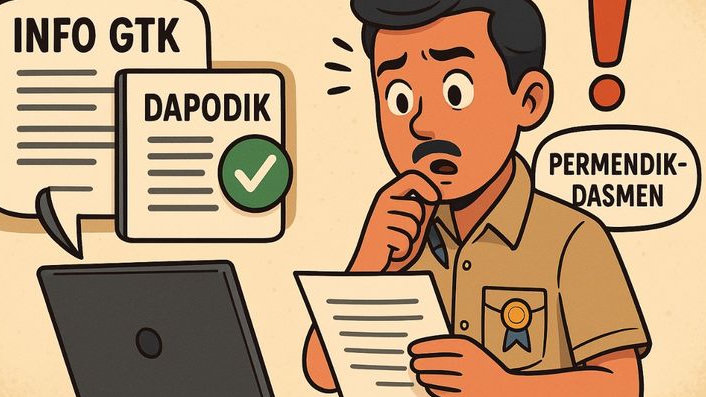 Guru Kaget! Punya Serdik Tidak Menjamin TPG Cair, Ini Syarat Wajib Permendikdasmen