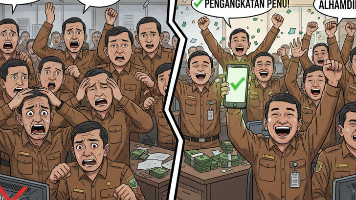 PPPK Paruh Waktu Resmi Dihapus Imbas Dari Revisi UU ASN, Kabar Baik Atau Buruk?