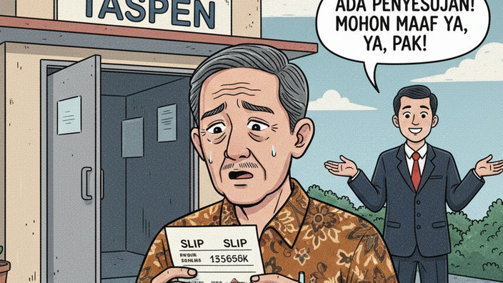 Gaji Pensiunan PNS 1 Desember Mendadak Berkurang! Ini Tanggapan Mengejutkan dari Taspen
