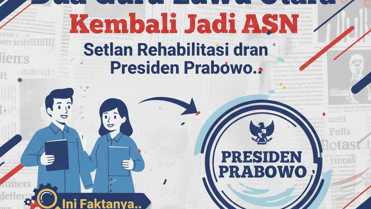 Dua Guru Luwu Utara Kembali Jadi ASN, Setelah Rehabilitasi dari Presiden Prabowo