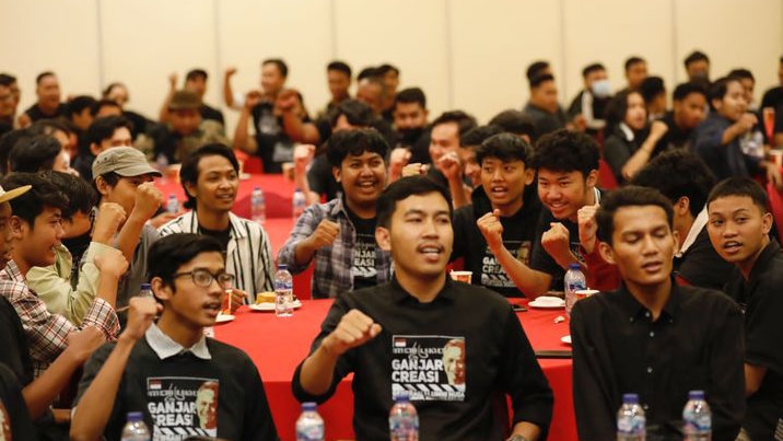 Alumni Muda dari 3 Kampus di Jatim Deklarasikan Dukungan untuk Ganjar Pranowo