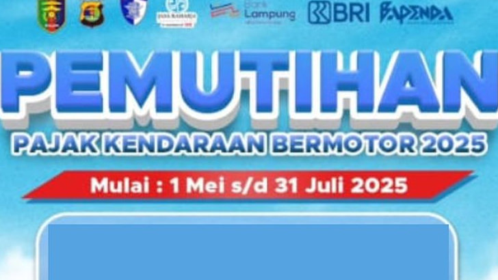 Kabar Gembira Warga Lampung! Pemutihan Pajak Kendaraan Bermotor 2025 Resmi Dibuka