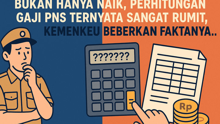 Bukan Hanya Naik, Perhitungan Gaji PNS Ternyata Sangat Rumit, Kemenkeu Beberkan Faktanya