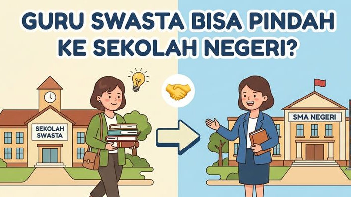 Guru Swasta Bisa Pindah ke Sekolah Negeri? Ini Syarat Utama Agar Langsung Lolos!
