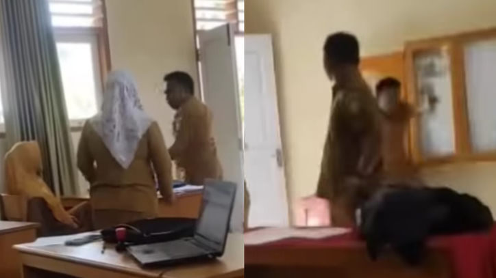Viral Oknum Guru SDN 3 Kaidipang Hancurkan Fasilitas Sekolah Gegara Cekcok sesama Guru