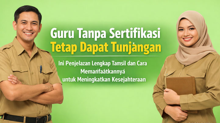 Guru Tanpa Sertifikasi Tetap Dapat Tunjangan, Ini Penjelasan Lengkap Tamsil dan Cara Memanfaatkannya untuk Meningkatkan Kesejahteraan