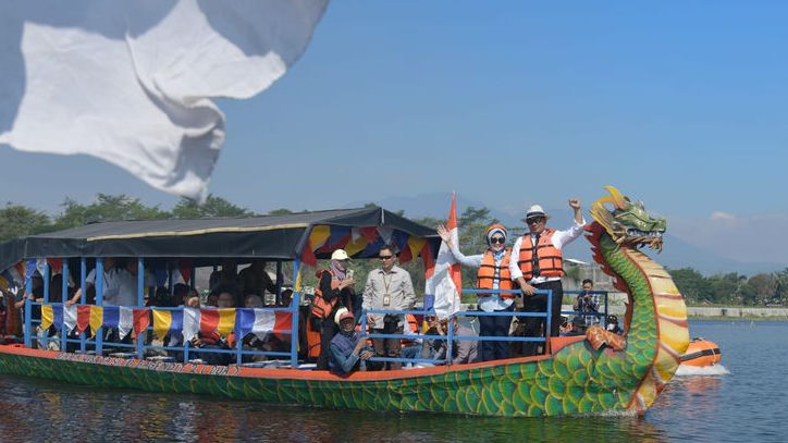 Gubernur Ridwan Kamil "Soft Launching" Situ Bagendit