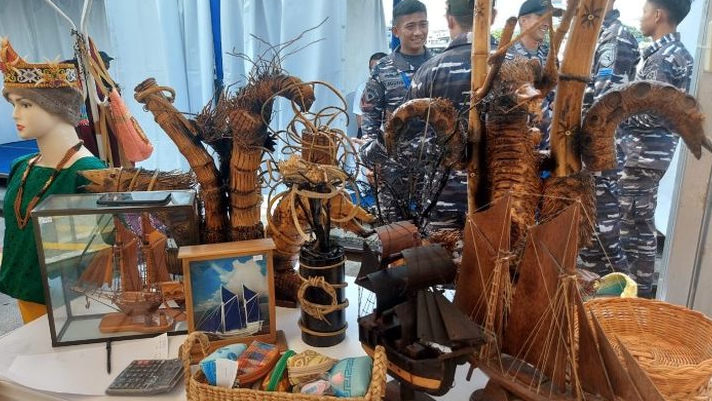 Dekranasda Sulsel Pamerkan Sejumlah Kerajinan Unggulan di MNEK 2023
