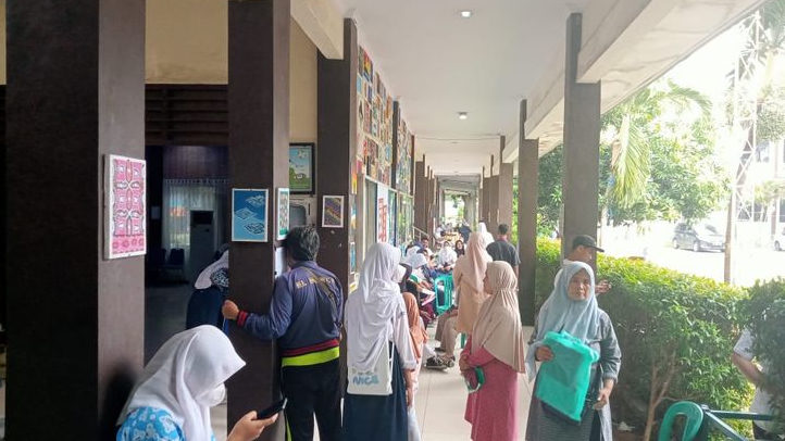 Pendaftar PPDB SMKN1 Kota Serang Membludak Hingga Ribuan