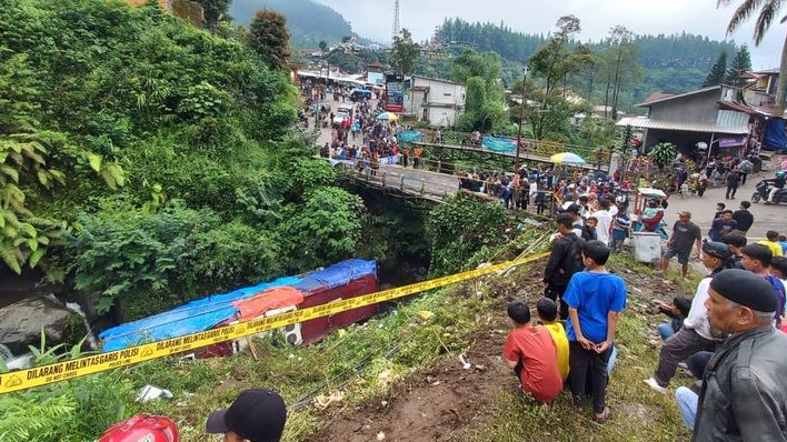 Bertambah, Warga Tangsel Korban Meninggal Bus Wisata Guci jadi 2 Orang