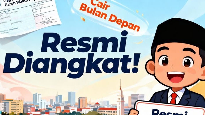 Resmi Diangkat! Gaji Pertama 3.492 PPPK Paruh Waktu Majalengka Dipastikan Cair Bulan Depan, Segini Besarannya