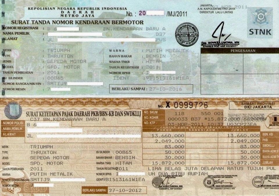 apakah STNK fisik masih diperlukan?