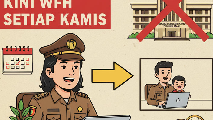 Terobosan Dedi Mulyadi! ASN Jabar Kini WFH Setiap Kamis Demi Efisiensi dan Disiplin Kinerja