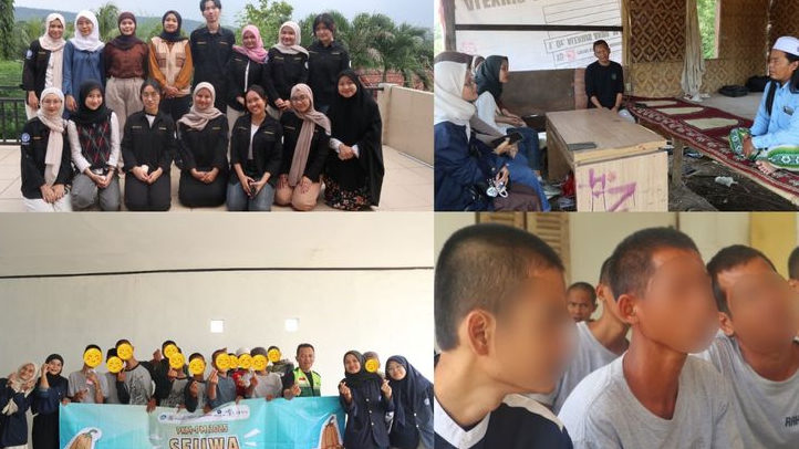 Tim PKM PM IPB University “Sejiwa” Menerapkan Metode CBT Graph Melalui Terapi Interaktif dan Relaksasi Alam