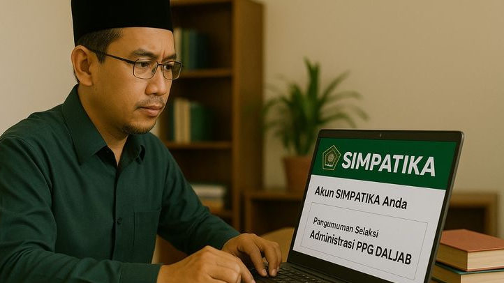 Ribuan Guru Refresh SIMPATIKA Tiap Jam, Pengumuman PPG Daljab Kemenag Batch IV Masih Belum Muncul? Guru Mulai Gelisah!