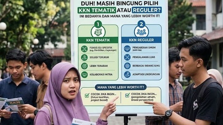 Duh! Masih Bingung Pilih KKN Tematik atau Reguler? Ini Bedanya dan Mana yang Lebih Worth It!