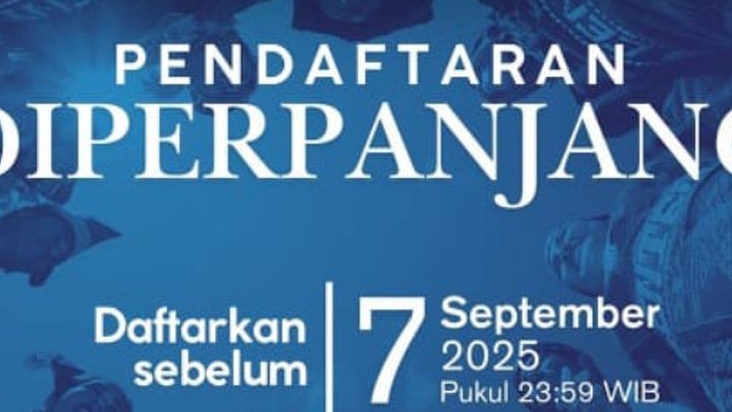 Perpanjangan Pendaftaran Wonderful Indonesia Awards 2025 Oleh Kemenpar RI