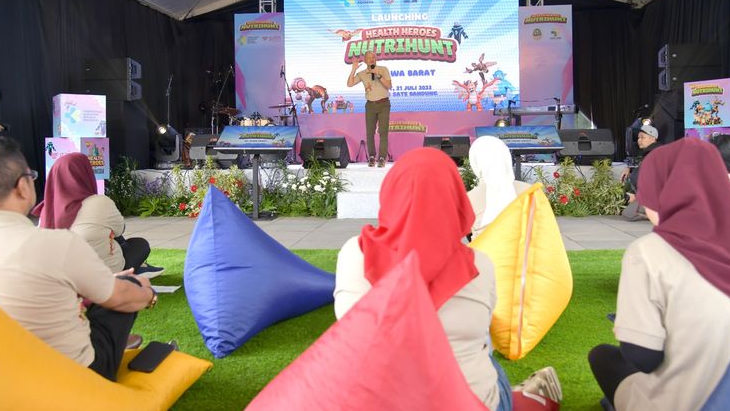 Sekda Setiawan Luncurkan Aplikasi Health Heroes Nutrihunt Se-Jawa Barat