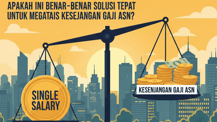 Single Salary Siap Diterapkan, Apakah Ini Benar-benar Solusi Tepat untuk Mengatasi Kesenjangan Gaji ASN?