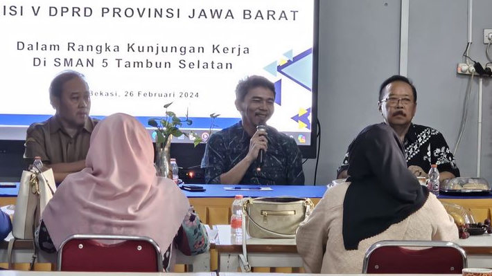 Komisi V DPRD Jabar Dorong Solusi Masalah Zonasi Hingga Guru Pengganti di SMAN 5 Tambun Selatan