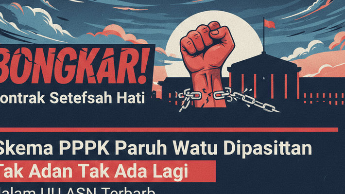 BONGKAR! Kontrak Setengah Hati, Skema PPPK Paruh Waktu Dipastikan Tak Ada Lagi dalam UU ASN Terbaru, Begini Penjelasannya