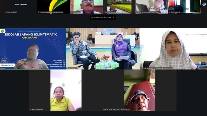 Kementan Dorong Penyuluh Pertanian Dukung Sekolah Lapang Iklim BMKG