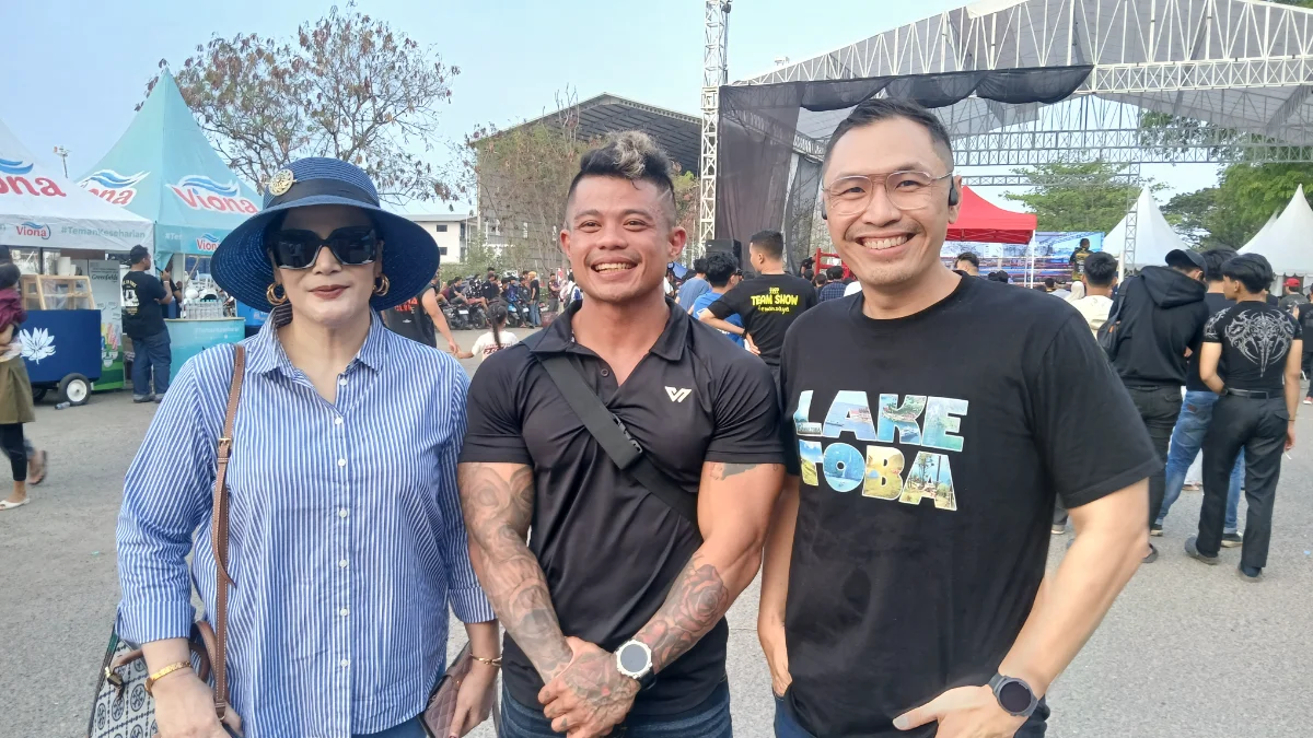 Promotor Cirebon Fight Arena Competition Vol. 2, Donny Tan bersama wakil ketua DPRD dan Ketua KPAID Cirebon