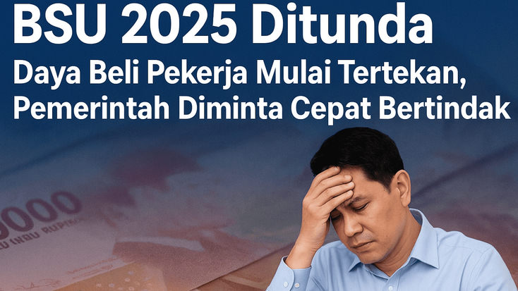 BSU 2025 Ditunda, Daya Beli Pekerja Mulai Tertekan, Pemerintah Diminta Cepat Bertindak
