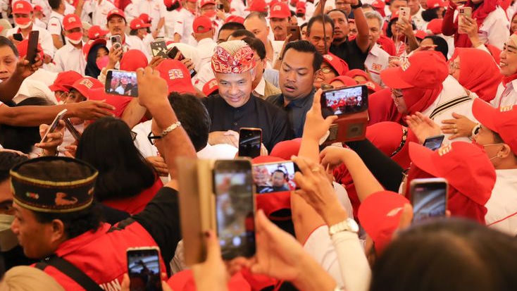 1.000 Jenderal Purnawirawan Turun Gunung Dukung Ganjar Jadi Presiden 2024