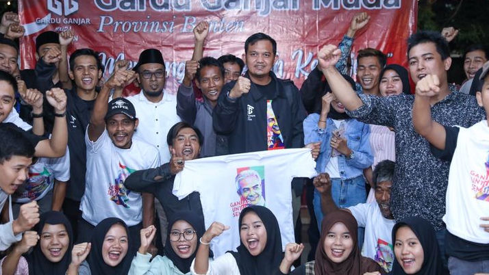 Gardu Ganjar Bikin Ngobrol Bareng Milenial di Serang Banten