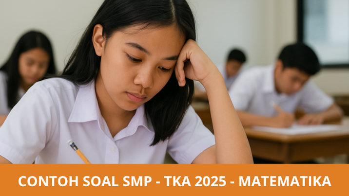 Jelang Tes Kemampuan Akademik, Ini Contoh Soal dan Pembahasan Matematika SMP untuk Bahan Belajar!
