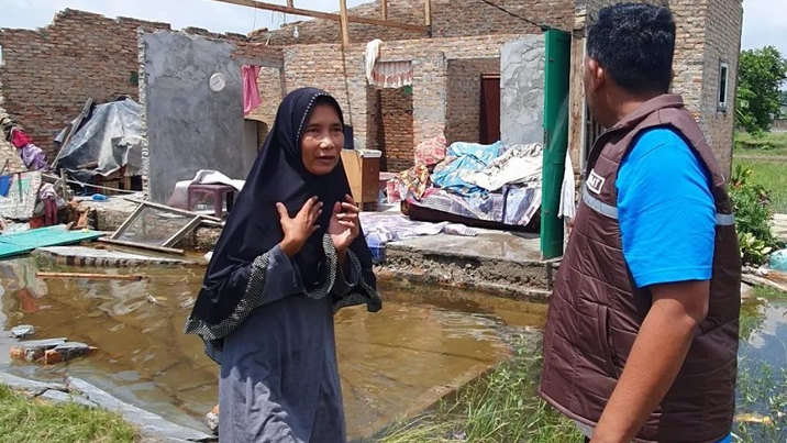 122 Rumah di Kecamatan Medan Deli Hancur Kena Angin Puting Beliung