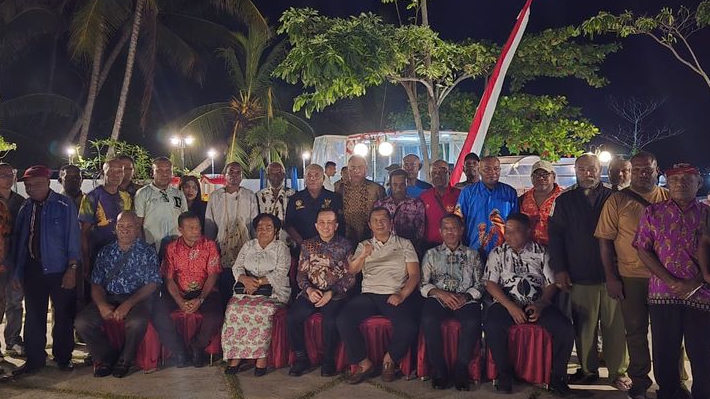Sejarah Baru di Papua, Pj Gubernur Duduk Satu Meja dengan Ondoafi dan Tokoh Adat Se-Provinsi