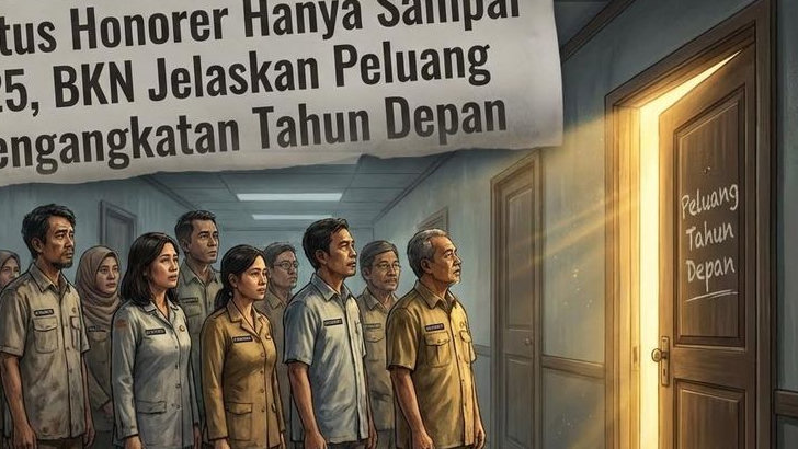 Status Honorer Hanya Sampai 2025, BKN Jelaskan Peluang Pengangkatan Tahun Depan