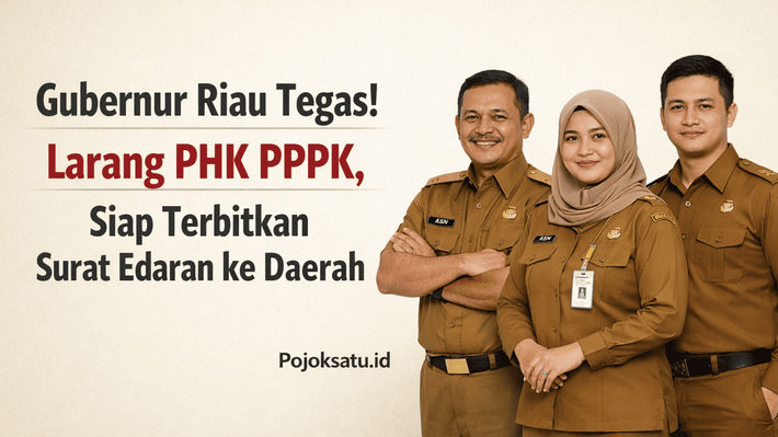 Gubernur Riau Tegas! Larang PHK PPPK, Siap Terbitkan Surat Edaran ke Daerah