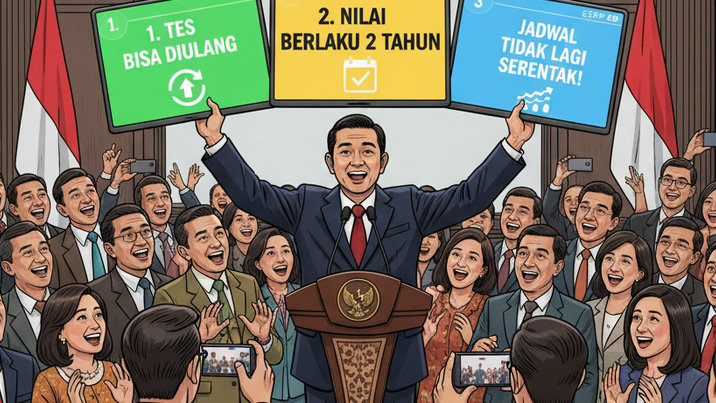 3 Sistem Baru Seleksi CPNS 2026! Tes Bisa Diulang, Nilai Berlaku 2 Tahun, dan Jadwal Tidak Lagi Serentak!