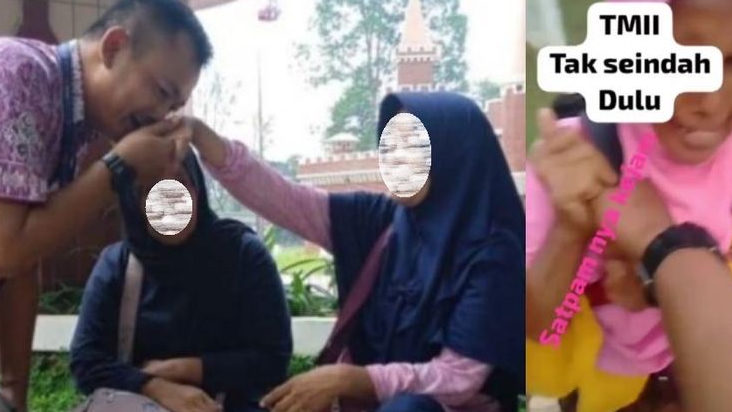 Satpam Aan Ternyata Bukan Karyawan TMII, cuma Outsourcing tapi Gayanya Kayak Preman Ngaku Nggak Ada Takut