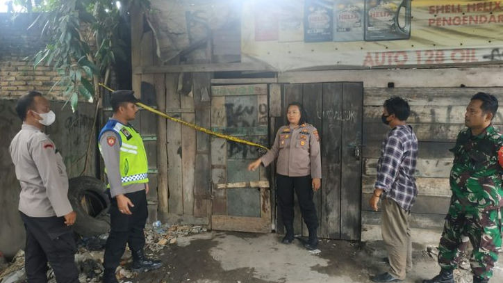 Polsek Tuntungan Pasang Police Line, di Lokasi yang Diduga Tempat Judi Dadu